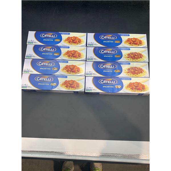 Catelli Spagettini and Spaghetti Noodles (8 x 500g)