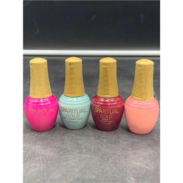 SpaRitual Assorted Nail Polishes (4 x 15ml)