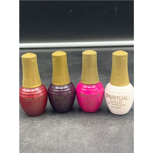SpaRitual Assorted Nail Polishes (4 x 15ml)