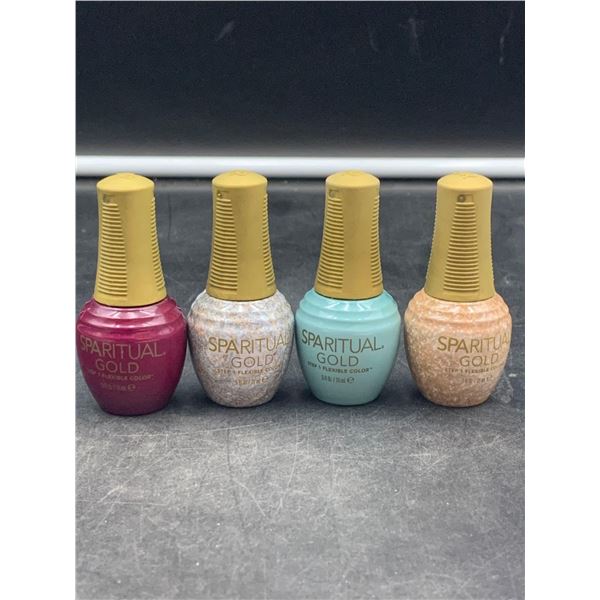 SpaRitual Assorted Nail Polishes (4 x 15ml)