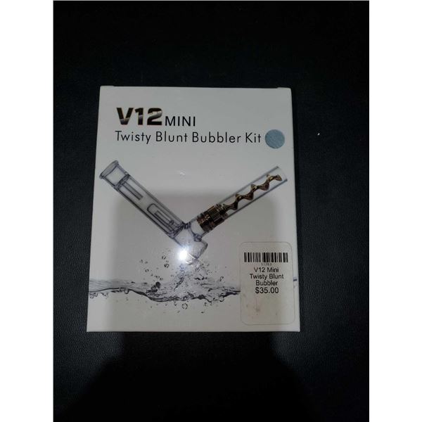 V12 Mini Twisty Blunt Bubbler Kit