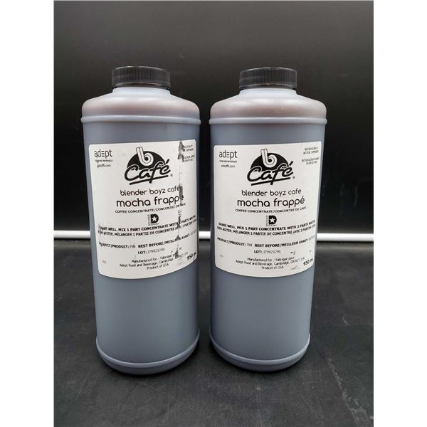 B Cafe Moch Frappe Blender Boyz Cafe Coffee Concentrate (2 x 950ml)