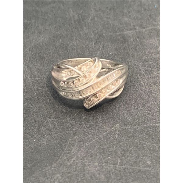 Natural Diamond 1.20 Carat Cluster Ring Grades SI-I with certificate Value of $1650.00