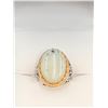 Image 1 : Natural Agate Solitaire 12.85 Carat  in .925 Silver with certificate value of $1400