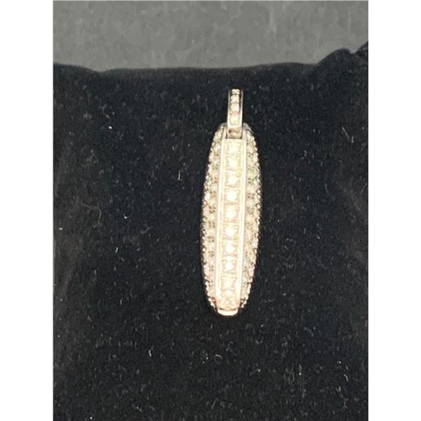 Diamond Pendant 2.20 Carat round cut diamonds with certificate value of $2700.00