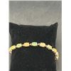 Image 1 : Tennis Bracelet Ladies natural Fire opals 10.30 Carats with certificate value of $1700.00