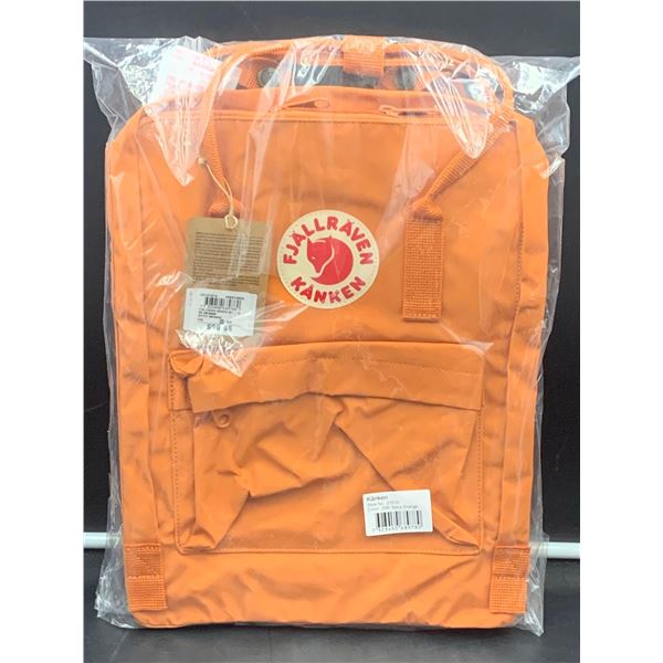 NEW Fjallraven Kanken Back Pack spicy orange