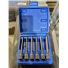 Image 1 : 3/8 drive metric hex key set c/w 3,5,6,8,10 x 3" drivers