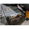 Image 2 : Ridgid portable shop vacuum 120 volt 4 gallon capacity