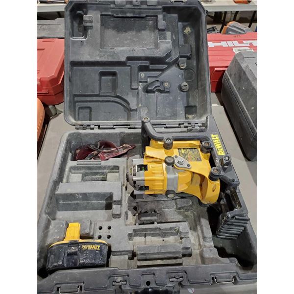 Dewalt Cordless Rotary Laser  DW073 - 18 V Battery & Hardshell Carry Case