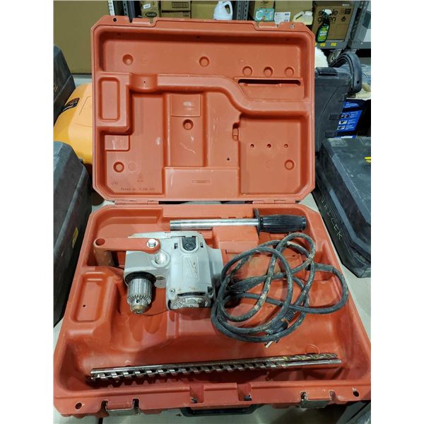 Milwaukee Corded Hole Hawg 1/2" Drill with 2 bits