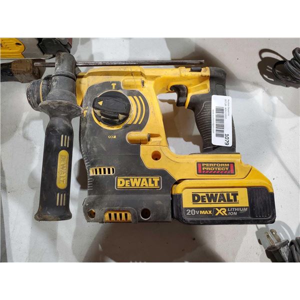 Dewalt 20V SDS Hammer with 20V Battery