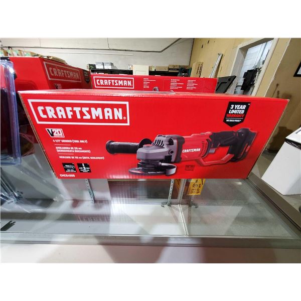 NEW Craftsman4-1/2" Grinder - TOOL ONLY