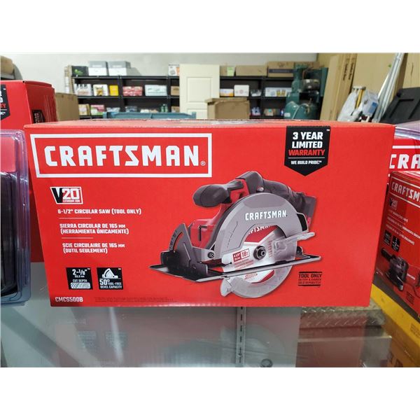 NEW Craftsman V20 6-1/2 Circular Saw - TOOL ONLY