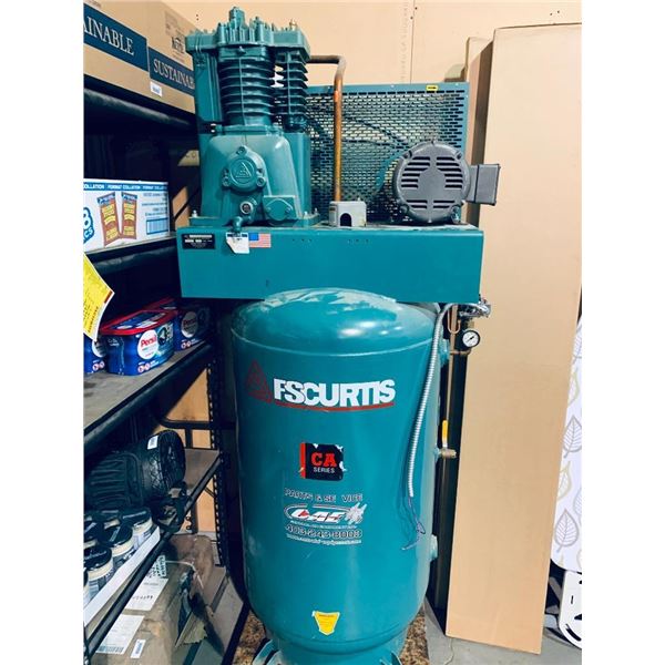 FS Curtis Toledo Upright Compressor 80 Gal - school board asset