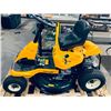 Image 1 : Cub Cadet Ride on Lawn Mower with 30 inch deck, 382cc, electric start.  NEW IN CRATE - small crack o