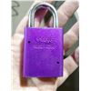 Image 2 : Lot of 2 LOCKOUT PADLOCK,KA,PURPLE