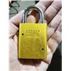 Image 2 : Lot of 2 LOCKOUT PADLOCK,KA,GOLD
