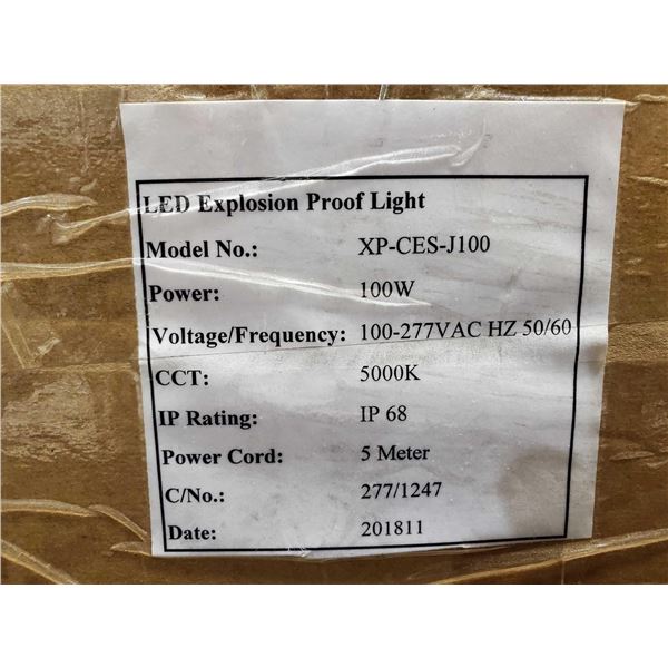 Explosion Proof 100W LED Lamp