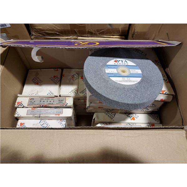 PTA Grinding Wheels assorted sized Case Lot of approx 24