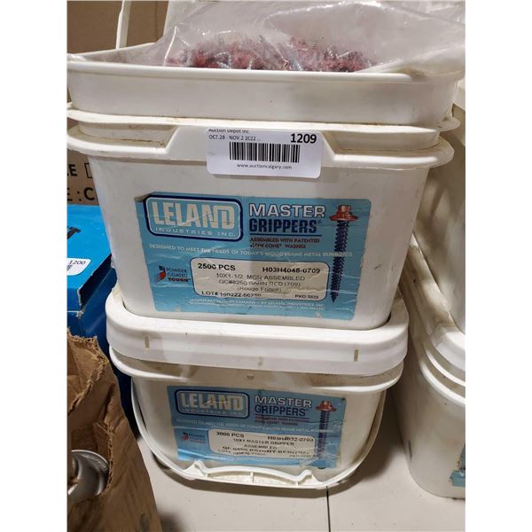 Leland Master Grippers #10 - 1 1/2 inch Screws - 2X 3000 Count