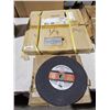 Image 1 : PTA Metal Cut off discs Lot of 2 x 20 - 12 x 3/32 x 1 and one box of 14 inch
