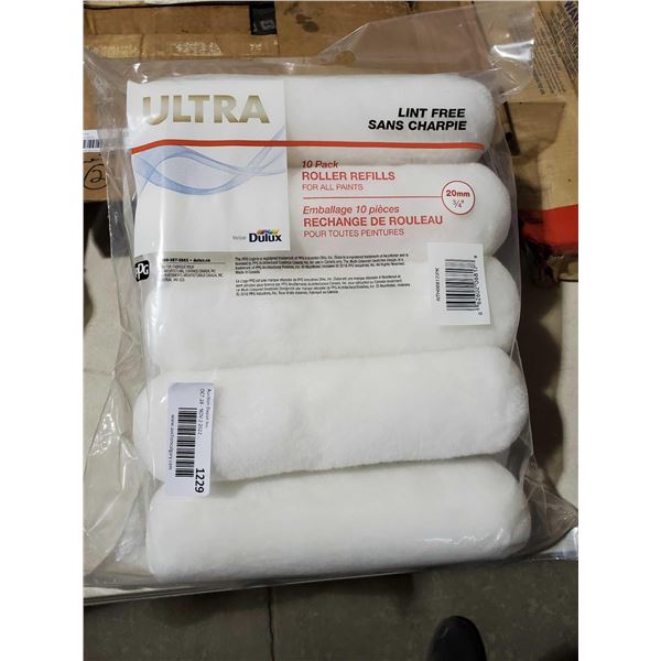 Lot of 10 Dulux Ultra Lint Free Paint Rollers