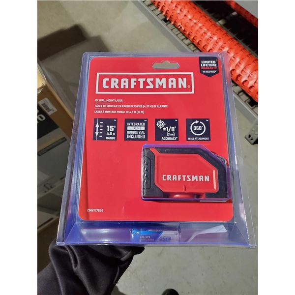 NEW Craftsman 15' Wall Mount Laser
