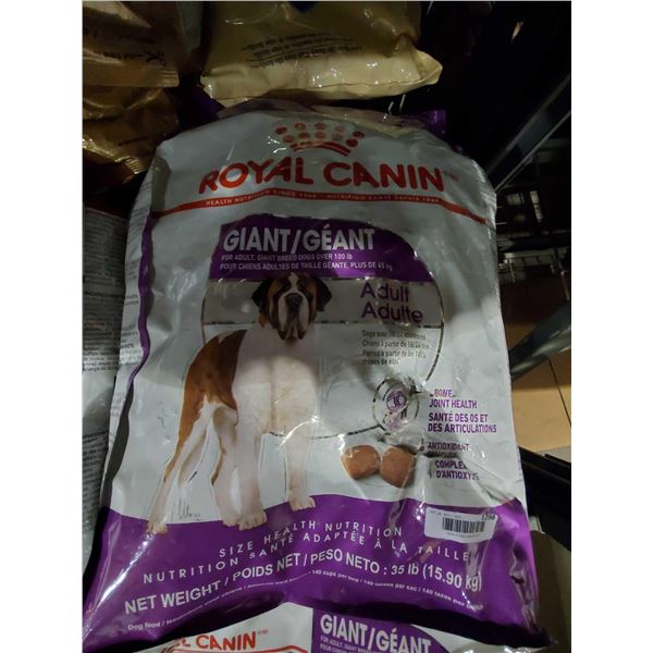 Royal Canin Giant Breed Adult Dog Kibble 35Lbs
