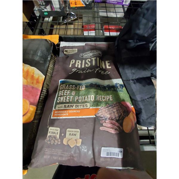 Castor & Pollux Pristine Grain Free Beef & Sweet Potato Dog Kibble 18Lbs
