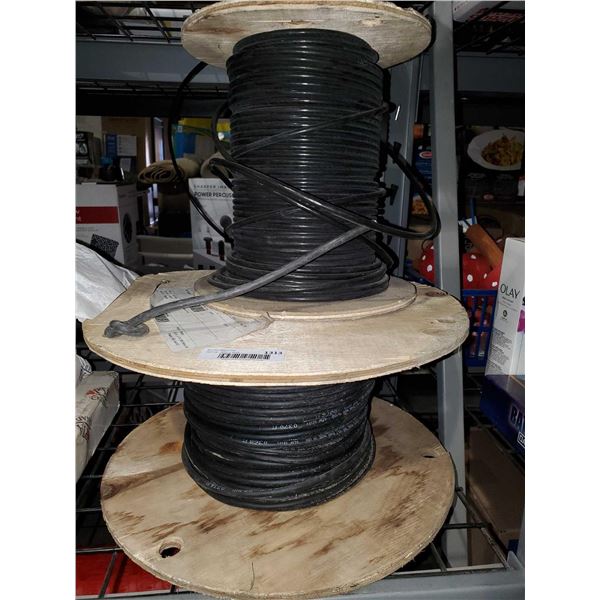 250' #6 Aluminum Stranded Cable & Spool Cord 2C -18 SJOOW 300V