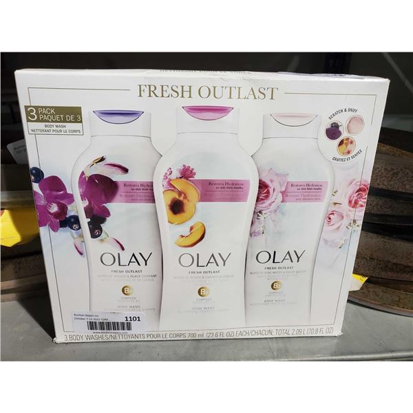 Olay Fresh Outlast Bodywash Set - 3X700ml