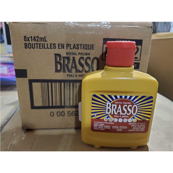 Brasso Metal Cleaner & Polish 8x142ml