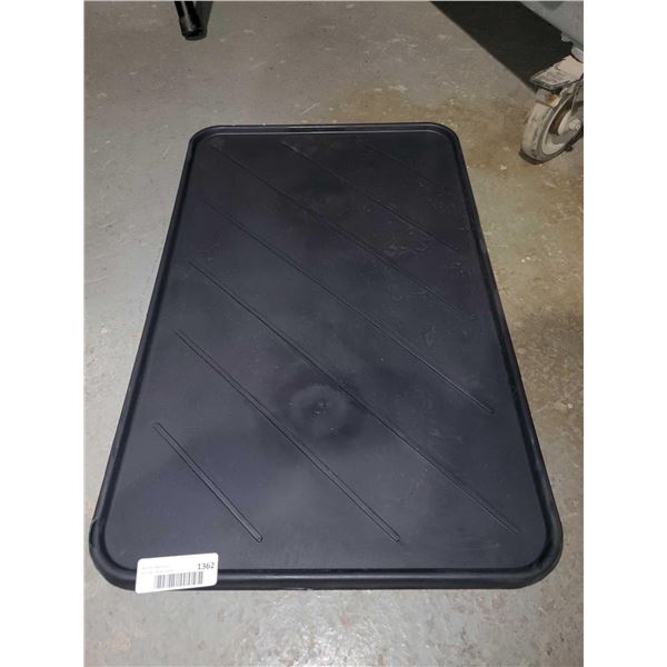 Lot of 3 Plastic Boot Trays