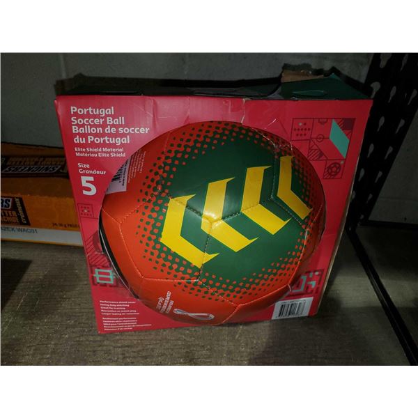 Portugal Themed Size 5 Soccer Ball