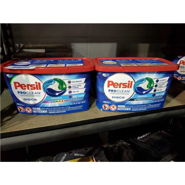 Persil Pro-clean Dishwasher Discs 40 Count - Lot of 2