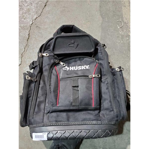 Husky Tool Backpack - OUT OF BOX - SOLD AS IS