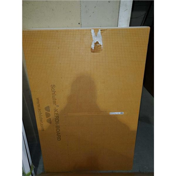 Schluter Systems Kerdi-Board - Some damage as seen in photos 1/2x48x32"