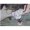 Image 2 : Framed Autographed Gale Sayers Photo - 21" x 25"