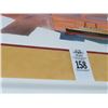 Image 2 : Framed 52/250 Artist Aulfourt "City Scape" Print - 32" x 40"