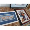 Image 2 : 3-Framed Disney Remember The Magic And Castle, Disney Evening Post Print - 3 X $ - 15" x 10"