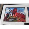 Image 2 : Lion King 4 Pc Production Cel Drawing - 30" x 24"