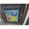 Image 2 : 3-Framed 25/120 Sunoy Nev Air Gold Print - 29" x 53" - 3 X $