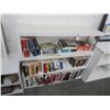 Image 1 : Contemporary 4 Tier Mica/Chrome Bookshelf