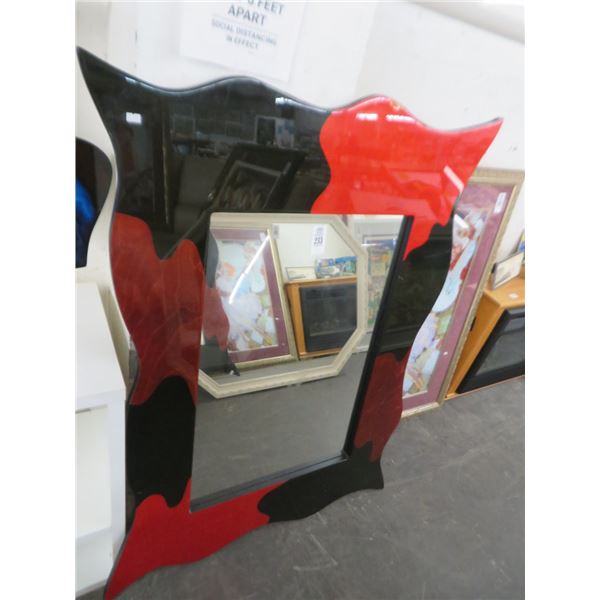 Contemporary Framed Mirror - No Shipping