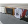 Image 2 : White Framed Octagon Mirror - No Shipping