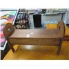 Image 1 : Heart Carved Small Bench