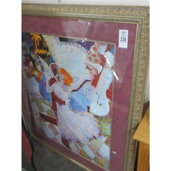 "Dancing" Wall Art - 39" x 47"