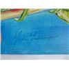 Image 2 : 2-Drink Glass On Canvas by Marie Fredenique - 36" x 15" - 2 X $