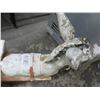 Image 2 : Concrete Donkey & Cart Yard Ornament/Planter